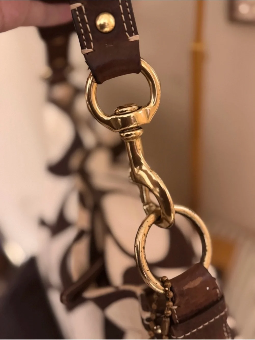 Coach stylish cream